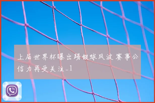 上届世界杯曝出踢假球风波 赛事公信力再受关注_1